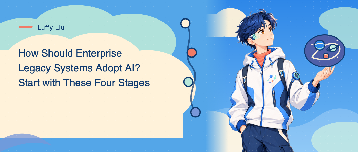 How legacy enterprise systems can adopt AI in four stages